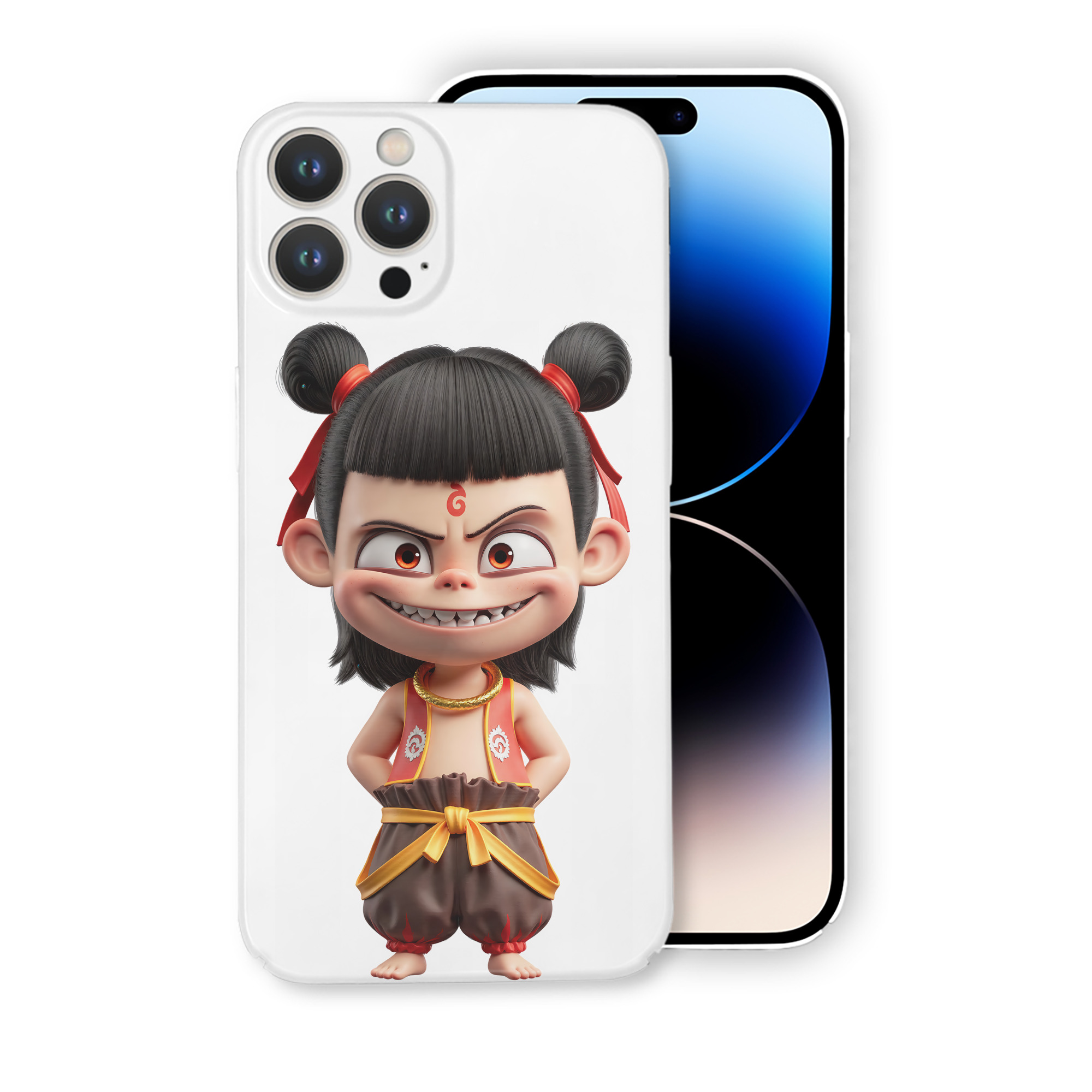 （画像用） Ne Zha 2 ナタ 魔童の大暴れ 【iPhone 14シリーズ対応】ハードケース